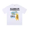 Bpm Transfronterizo Planeta Roto Estilo Americano Marca de Moda Tendencia Pareja Digital Camiseta Unisex de Manga Corta Holgada Moda de Verano Transfronteriza