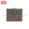 Nova Carteira Feminina Moda 2024 Padrão Pedra Curta Múltiplos Porta-Cartões Grande Capacidade Carteira com Fecho Clutch