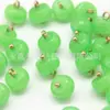 10mm Moda Cor de Gelatina Cilindro Imitação de Jade Resina Botão de Pé Alto Botão de Combinação Manual Botão de Camisa Atacado