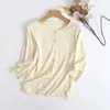 M Transfronterizo Estilo Europeo y Americano 2026 Nuevo de Moda Elegante Amazon para Mujer al por Mayor Color Sólido Cuello Barco Cardigan de Punto