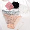 Suministro Transfronterizo de Ropa Interior Sexy de Moda Europea y Americana, Tirantes Finos de Encaje Semitransparente, Hueca Pura Deseo Lazo Ropa Interior Sin Costuras