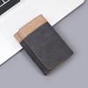 Nueva Cartera para Hombre 70% de descuento Stack Denim Cartera de Cuero Transfronteriza para Hombre Cartera de Lona para Hombre Lona Gran Capacidad
