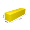 Suministro taburete suave circular hexagonal con forma de ola con forma de ciruela cuadrado triangular rectangular taburete suave