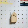 Accesorios Personalizados para Tablero Perforado, Estantes de Madera Maciza, Palitos de Madera, Cerillos de Colores, Estantes de Almacenamiento Multifuncionales, Accesorios Decorativos