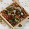 Transmissão ao Vivo Douyin Mesmo Estilo Pedra Natural Cristal Ágata Jade Contas Soltas Contas Soltas Material para Pulseira DIY Feito à Mão Atacado