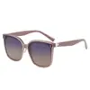 Gafas de Sol Cuadradas Nuevas y de Moda Estilo Tiktok, Gafas de Sol Unisex que Hacen que el Rostro se Vea Más Delgado, Gafas de Sol para Mujer