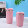 Taza de café de segunda generación Amazon transfronteriza, taza de vacío de acero inoxidable 304, taza de agua portátil para pareja, taza de agua para coche y exterior