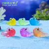 Micro-Paisagem Criativa Boneca Peixe Luminosa Decoração de Praia Oceânica DIY Acessórios de Decoração Mini Enfeites