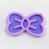 PVC Macio Adesivo Laço Coleção Desenhos Animados Acessórios Capa de Celular Patch Buraco de Geladeira Sapatos Decorações de Mala