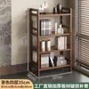 Estante de exhibición estante de almacenamiento multicapa estante de té de nan bamboo estilo chino nuevo estante de exhibición de adorno de hojas de té de pie gabinete de té pequeño