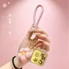 Colgante Dorado, Feliz Cumpleaños, Hazte Rico, Ponte Guapa, Llavero de Nuevo Estilo, Colgante para Bolsa de Teléfono Móvil, Accesorio Pequeño, Color Dorado