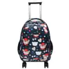 Bolsa de viaje con ruedas de doble hombro, bolsa de viaje multicapa de gran capacidad, bolsa de viaje plegable para cabina, bolsa de equipaje con ruedas universales