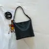 Bolso cubo muy elegante y moderno con un ambiente relajado, gran capacidad, diseño de nicho, adecuado para ir al trabajo, bolso simple de hombro o para llevar debajo del brazo