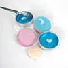 Sabonete para Limpeza de Pincéis de Maquiagem, Sabonete para Limpeza de Esponjas de Beleza, Sabonete com Aroma de Lua Coração Pêssego, Sabonete Removedor de Maquiagem para Puff, Sabonete Artesanal Atacado