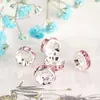 Accesorios para Joyería Hecha a Mano DIY Cuentas Espaciadoras de 6/8/10/12 mm Pulsera Colorida Rueda Espaciadora de Diamante Borde