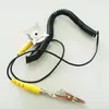 Cable de tierra antiestático, Cable de tierra de goma antiestático, Pinza de tierra estática, Pinza de cable de tierra para alfombrilla de escritorio antiestática