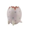 Porta-canetas de Ovo de Dinossauro Fofo Ornamento de Moda Armazenamento Estudante Criativo Armazenamento de Mesa Papelaria de Escritório Grande Capacidade t