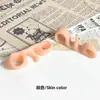 Corretor de Perna em O Separador de Dedos Caracol Separador de Dedos para Homens e Mulheres Clipe de Dedo Sobreposto Protetor de Dedo