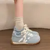 Zapatillas de Entrenamiento Alemanas Retro que Aumentan la Altura para Mujer 2026 Otoño Nuevo Estilo Versátiles para Estudiantes con Faldas Casuales Deportivas Zapatillas de Plataforma