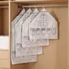 Sacos de Armazenamento Especiais para Pendurar com Compressão a Vácuo Transfronteiriços para Jaquetas de Penas, Roupas de Algodão e Outras Peças de Vestuário, à Prova de Poeira
