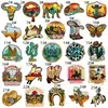 Patches bordados coloridos contrastantes em estilo western, cacto, cabeça de touro, patches de bota de cowboy, emblemas bordados, acessórios para vestuário