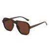 Gafas de Sol Geométricas Transfronterizas, Moda Europea y Americana, Gafas de Sol Multicolor U400, Gafas Simples y Versátiles