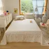 Lençol de Cama 100% Algodão Estilo Desenho Animado Cobertor de Cama de Algodão Cama Dupla Desenho Animado Lençol para Dormitório Infantil Item Único Roupa de Cama Amiga da Pele Conjunto de Três Peças