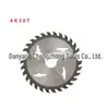 Lâmina de corte para madeira de 4 polegadas com 28/30/40 dentes de carboneto para serra circular elétrica angular para máquina de mármore.