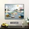 Galeria de Arte da Família Qiao: Pintura Decorativa de Caixa de Medidor Elétrico de Luxo Leve, Pintura de Parede para Caixa de Distribuição, Capa de Caixa de Corrente Fraca para Sala de Jantar, Mural para Caixa de Interruptor Elétrico