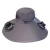 Sombrero de Sol para Hombre para Exteriores Protección Solar Pesca Viento Montañismo Sombrero con Ventilador de Carga Sombrero de Sol Sombrero de Pescador Verano Energía Solar