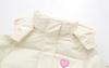 Chaqueta Corta Gruesa Acolchada de Algodón para Mujer Invierno 2024 Holgada Coreana Dulce Linda Abrigo de Pan Acolchado de Algodón