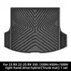Adecuado para modelos 22-25 de Lexus Rx350 350H 450H+ 500H Alfombrillas para Coche, Alfombrillas para el Suelo de TPE