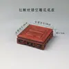 Adorno Cuadrado de Madera Maciza Estilo Clásico Nuevo Chino Tetera de Jade Estatua de Buda Quemador de Incienso Base para Maceta Bonsái