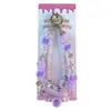 Cadena de teléfono de cuentas esmeriladas, fresca y colorida, con dijes de flor y cristal, un delicado cordón para la muñeca, un pequeño regalo