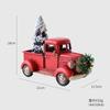 Decoración Navideña Transfronteriza Nuchi Coche de Lata de Alta Gama Adorno de Escritorio de Tren para Árbol de Navidad Regalo de Navidad