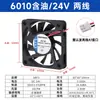 Ventas Directas de Fábrica Ventilador Silencioso 6cm /Cm Dc6010 24V12V5V Ventilador de Refrigeración para Fuente de Alimentación de Placa Base de Computadora