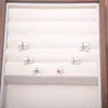 Amazon Pinzas Magnéticas para Orejas de Perla Estilo Nuevo Sin Perforaciones Usables Aretes Pequeños Imán Joyería para Orejas Perla Transfronteriza Mujeres