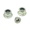 Gb6183 Porca Hexagonal Acolchoada de Nylon Anti-Afrouxamento com Arruela Anti-Derrapante Tampa de Parafuso de Travamento M5M6M8M10M12-M16