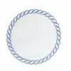 Servilleta de lino bordada con corona, paño para tazas de hotel de alta gama, mantel individual de boda, decoración de tela para mesa, servilleta de nuevo producto