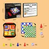 Ajedrez Volador Internacional Ludo Ajedrez Backgammon Damas Juego Ajedrez Ajedrez Educativo Magnético Plegable Transfronterizo