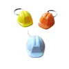 En stock transfronterizo llavero de casco 3D llavero con colgante de casco de seguridad llavero de casco de seguridad de plástico