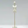 Maniquí de Cuerpo Completo Femenino para Tienda de Accesorios y Ropa, Soporte de Maniquí Femenino, Muñeco, Maniquí de Medio Cuerpo, Soporte de Exhibición de Cuerpo Humano para Escaparate