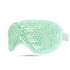 Mascarilla de gel para ojos transfronteriza de franela de PVC, antifaz para dormir, compresa de hielo, compresa caliente, perlas de gel, perlas de hielo, compresa fría