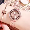 Reloj GEDI de pulsera de acero para mujer transfronterizo, adecuado para novias y estudiantes, reloj de cuarzo impermeable a la moda