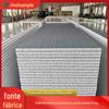 Placa de espuma de chapa de aço colorida placa sanduíche construção sala de atividades armazém isolamento térmico poliestireno cor telha de aço placa de espuma