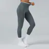 Pantalones de yoga europeos y americanos transfronterizos, elásticos para fitness y running, de cintura alta, levanta glúteos, ajustados, color melocotón, con color de contraste, pantalones deportivos para gimnasio