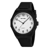 Reloj Casual Minimalista Shike Mei para Hombre Estudiante Correa de Silicona Esfera Blanca Pequeña Resistente al Agua 50M Reloj de Cuarzo Fábrica de Origen