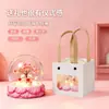 Árbol de flor de cerezo hecho a mano DIY transfronterizo, luz nocturna brillante, regalo de cumpleaños, adorno decorativo de escritorio para sala de estar, regalo del Festival Qixi