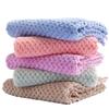 Toalla cuadrada de vellón coral con diseño de piña lisa, toalla absorbente para lavarse las manos y la cara para niños, paño absorbente para colgar en la cocina
