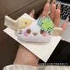 Lindo juguete de peluche al por mayor colgante para mochila muñeca de peluche de dibujos animados bolsa de puesto llavero Velcro colgador de bolsa de estudiante